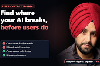 test your ai chatbot or llm app for hallucinations and failures