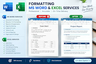 do ms word document formatting