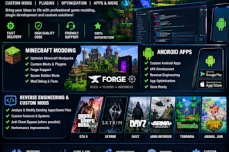 optimize minecraft modpack custom mod plugin forge spawn builder mod debug andro
