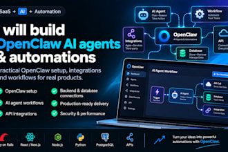 build and integrate openclaw ai agents and automations