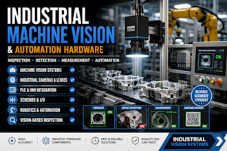 design industrial machine vision systems and automation hardware
