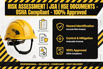 create risk as, hse plans jsa rams for adnoc aramco approved