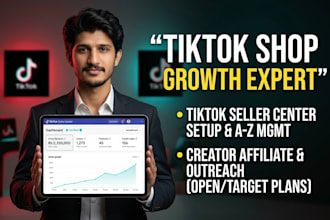setup and manage tiktok shop and tiktok affiliate marketing