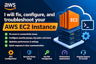 fix, configure, and troubleshoot your AWS ec2 instance