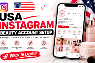 create USA instagram, US instagram, US tiktok account, warm up instagram