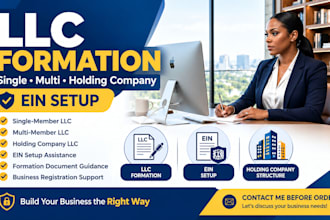 do single membership llc, multi membership llc, ein setup, holding company llc