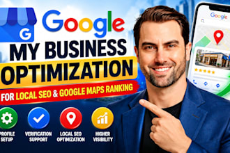 optimize gmb profile for local SEO and google maps ranking