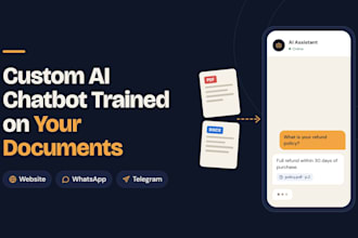 build a rag chatbot trained on your documents