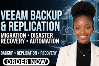 configure veeam backup and replication migration disaster recovery services