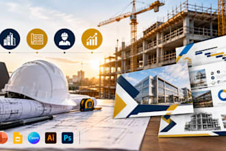 design construction bid, engineering proposal, contractor presentation