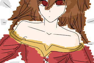 do anime art thats stylized