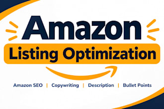 amazon listing optimization amazon SEO copywriting description bullet point