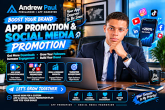 promote your app to attract real users and downloads