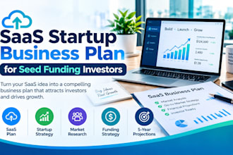 write a saas startup business plan for seed funding investors