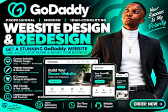 godaddy website design and godaddy redesign website design