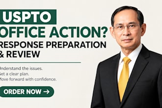 review your uspto trademark office action and prepare a response