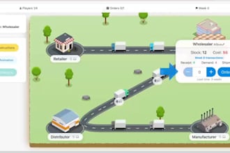 do supply chain projects, zensimu supply chain and lean simulations