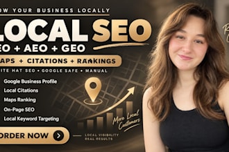 provide local SEO and GEO services for your business