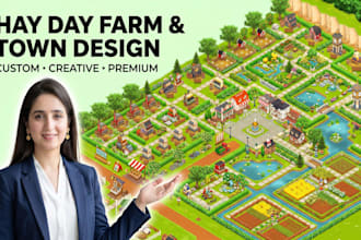 design your hay day farm and town