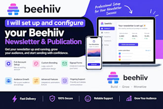 set up and optimize your beehiiv newsletter account
