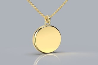 model 3d custom cuban chain, jewelry iced out pendant, chain link, rhino, zbrush