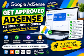 get google adsense approval fix adsense errors professionally auditing adsense