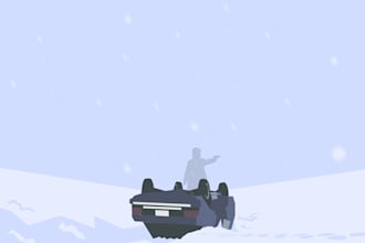 design a professional minimalist movie poster
