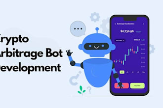 develop crypto arbitrage bot, dex arbitrage, triangular, solana arbitrage bot