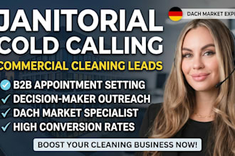 do janitorial cold calling commercial cleaning lead generation cold caller