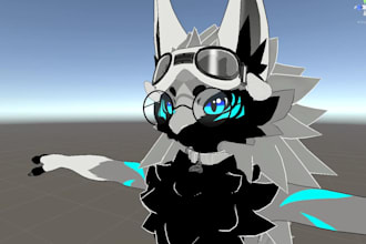 create a custom vrchat avatar, vrc avatar, furry avatar, or VR character