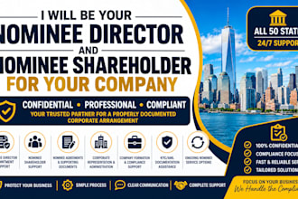 provide you nominee director and nominee shareholder service