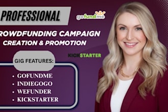 promote gofundme gogetfunding  crowdfunding campaign to supporters in US
