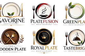 design a professional, restaurant, food, dining, chef, or culinary plate logo