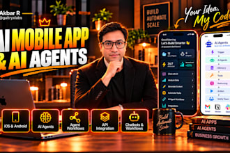 develop ai mobile app, ai integration ios app, android app, mobile app developer
