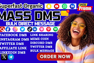 send bulk direct message, discord mass dm, instagram mass dm