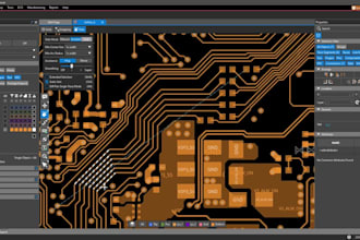 design professional pcb, schematic and pcb layout for your electronics project