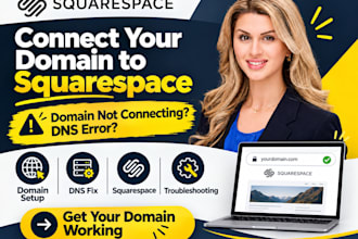 connect your domain to squarespace and fix dns issues