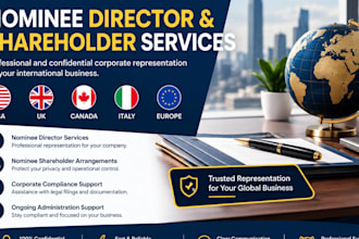provide you nominee director nominee shareholder for US UK company formation