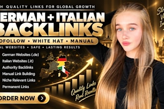 create GEO focused SEO backlinks from international domains