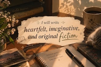 write heartfelt, imaginative, and original fiction