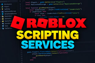 be your professional roblox scripter, roblox game executor
