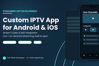 develop a white label iptv streaming app for your brand