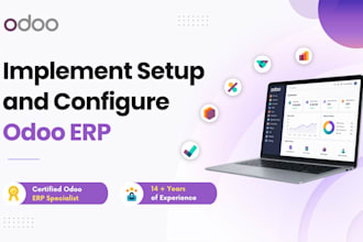 implement setup and configure your odoo erp