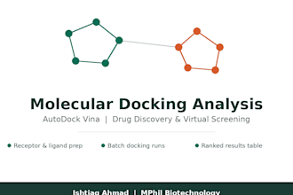 perform molecular docking analysis using autodock vina for drug discovery