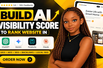 build ai visibility score to rank website in chatgpt, gemini with GEO aeo SEO