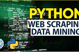python web scraping data extraction web crawling data mining data automation