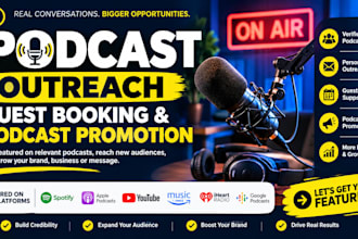do podcast marketing podcast promotion guest booking,