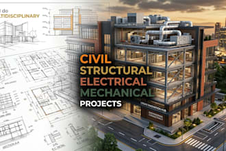 do civil structural electrical mechanical projects