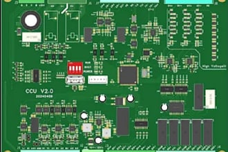 create custom pcb designs, layouts and schematics in kicad and easyeda