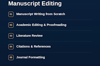 provide professional academic editing and proofreading